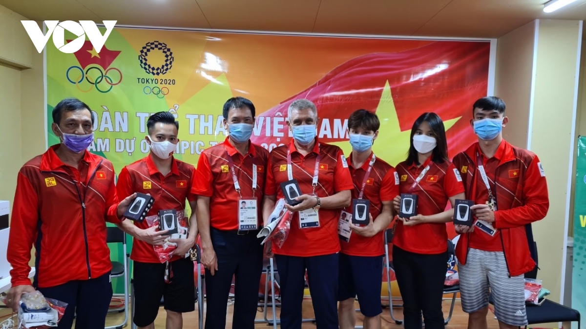 Vietnamese in Japan support Vietnamese sports delegation at Tokyo Olympics